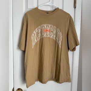 H&M Men's One Decade Tan T-Shirt